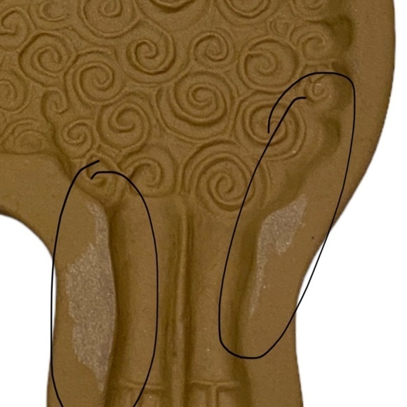 Vintage Brown Bag Cookie Art Mold Wooly Lamb 1985 Retired Adorable Sheep - Picture 5 of 7